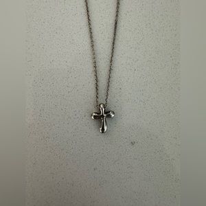 Tiffany Elsa Peretti Cross Pendant